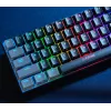 Trust GXT 867 Acira Klawiatura Gamingowa USB QWERTZ Niemiecka Czarny Szary 60% Mechaniczna RGB
