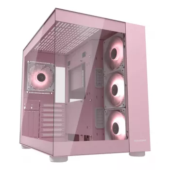 obudowa PC COUGAR Gaming FV150 RGB Midi Tower Różowa