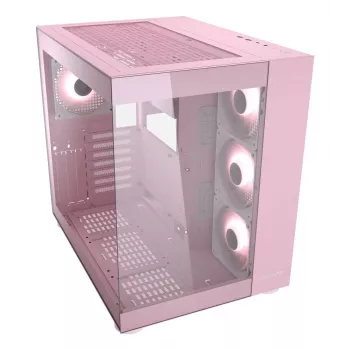 obudowa PC COUGAR Gaming FV150 RGB Midi Tower Różowa