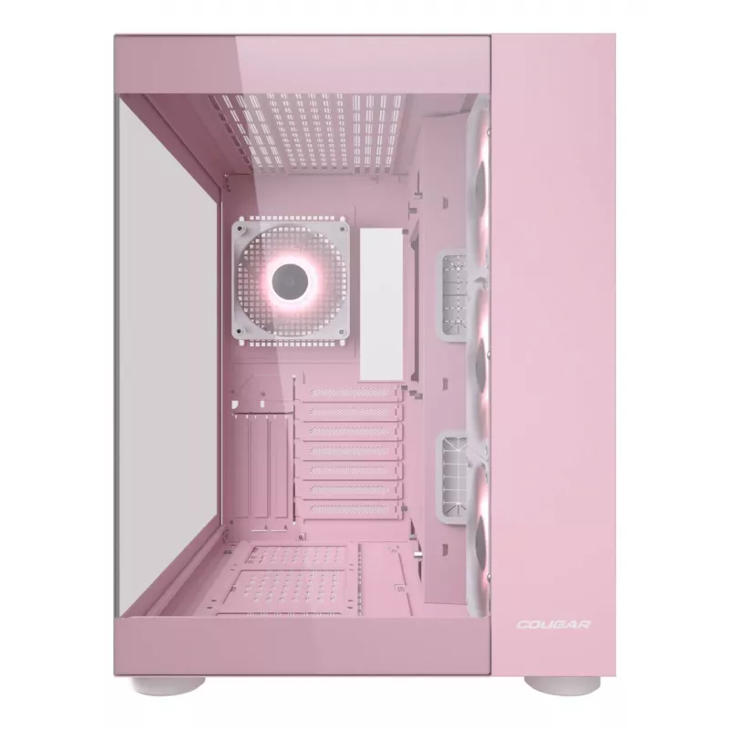 obudowa PC COUGAR Gaming FV150 RGB Midi Tower Różowa