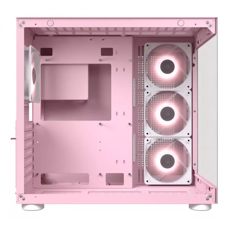 obudowa PC COUGAR Gaming FV150 RGB Midi Tower Różowa