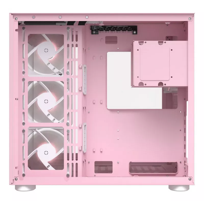 obudowa PC COUGAR Gaming FV150 RGB Midi Tower Różowa