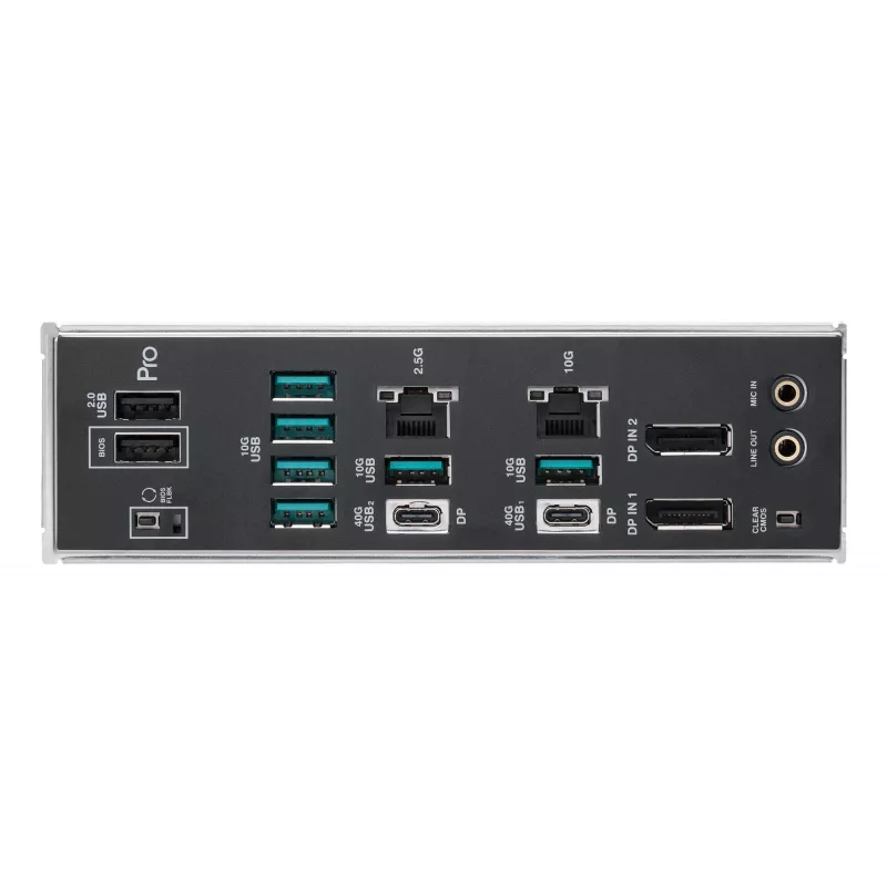 Płyta główna ASUS PRO WS W890-SAGE — Intel W890, LGA 4710-2, CEB, 8× DIMM, DDR5, Quad-channel, 2.5G i 10G Ethernet