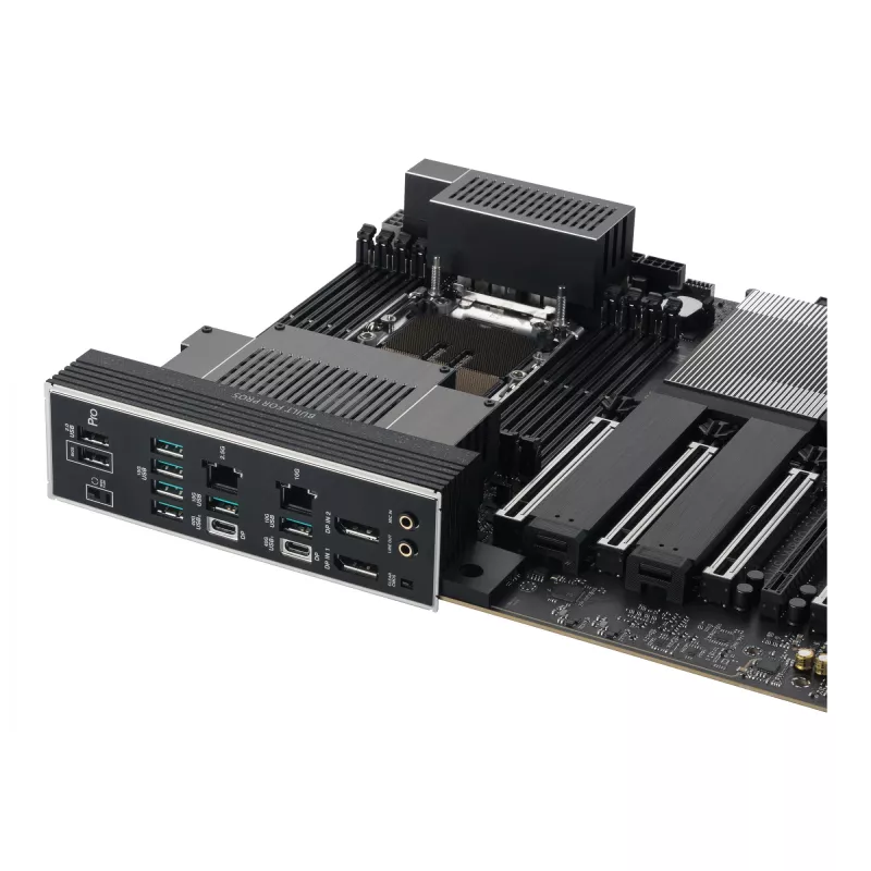 Płyta główna ASUS PRO WS W890-SAGE — Intel W890, LGA 4710-2, CEB, 8× DIMM, DDR5, Quad-channel, 2.5G i 10G Ethernet
