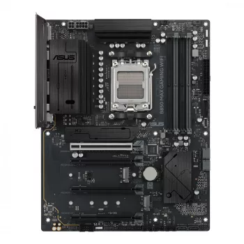 Płyta główna ASUS B850 MAX GAMING WIFI Socket AM5 ATX, AMD B850, DDR5, 4 DIMM, 256 GB, Wi‑Fi 6E, Ethernet 2,5 Gb