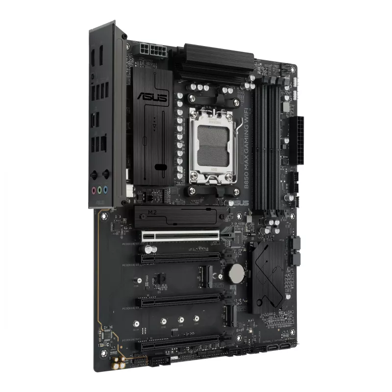 Płyta główna ASUS B850 MAX GAMING WIFI Socket AM5 ATX, AMD B850, DDR5, 4 DIMM, 256 GB, Wi‑Fi 6E, Ethernet 2,5 Gb