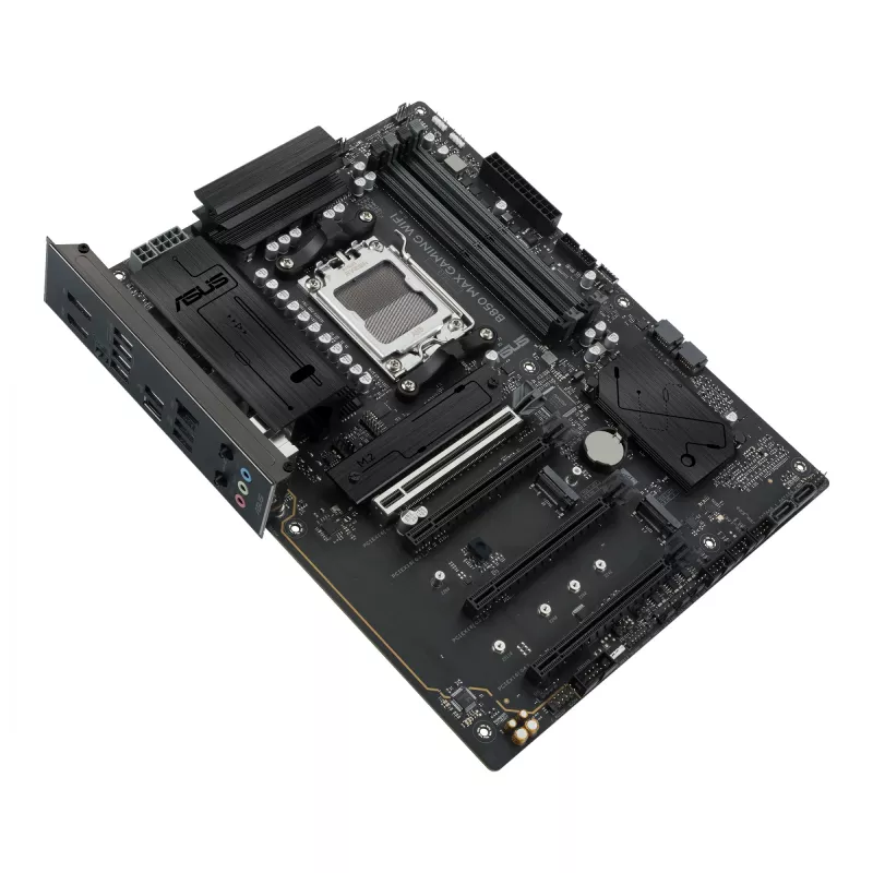 Płyta główna ASUS B850 MAX GAMING WIFI Socket AM5 ATX, AMD B850, DDR5, 4 DIMM, 256 GB, Wi‑Fi 6E, Ethernet 2,5 Gb