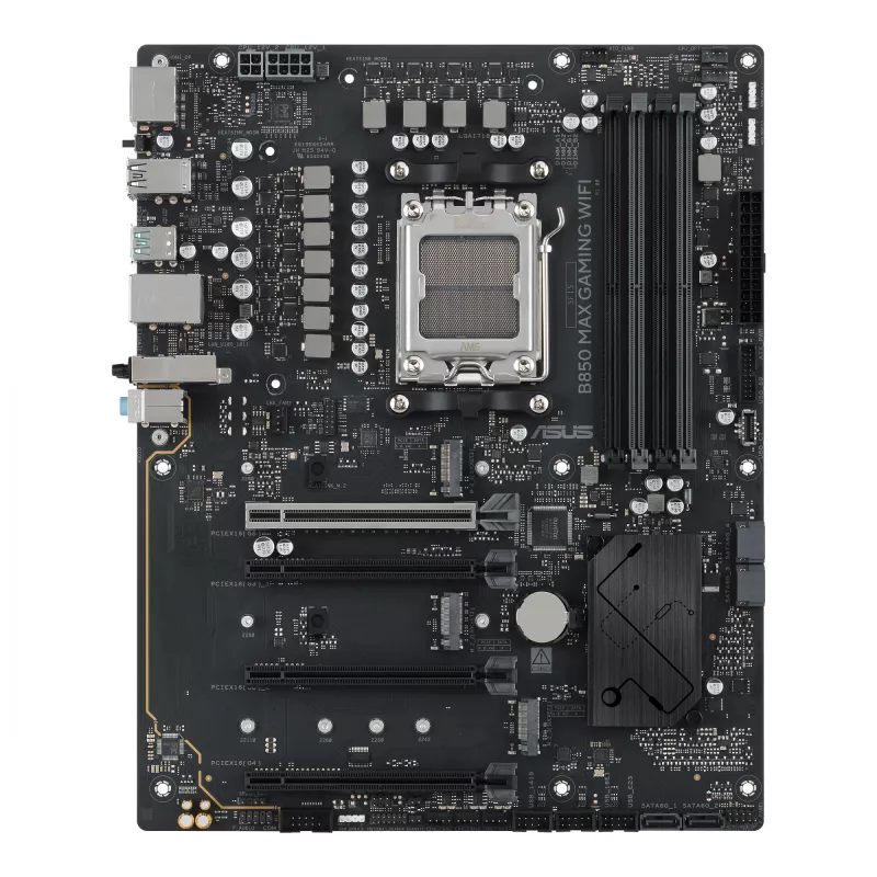 Płyta główna ASUS B850 MAX GAMING WIFI Socket AM5 ATX, AMD B850, DDR5, 4 DIMM, 256 GB, Wi‑Fi 6E, Ethernet 2,5 Gb
