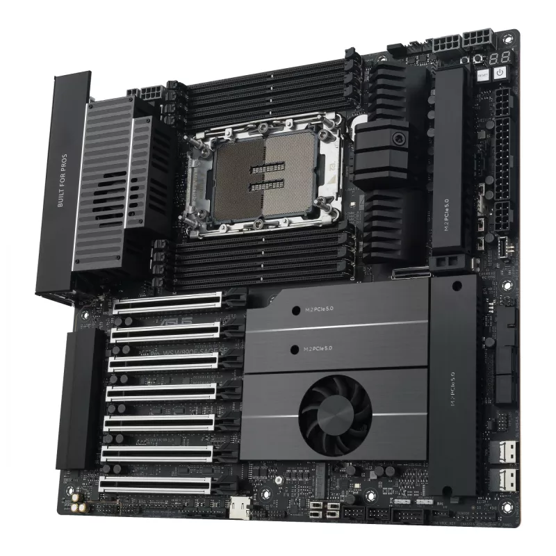 Płyta główna ASUS Pro WS W890E-SAGE SE — Intel W890, LGA 4710-2, EEB, 8x DIMM DDR5, ośmiokanałowa, 10GbE