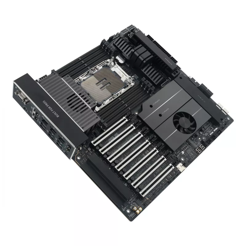Płyta główna ASUS Pro WS W890E-SAGE SE — Intel W890, LGA 4710-2, EEB, 8x DIMM DDR5, ośmiokanałowa, 10GbE