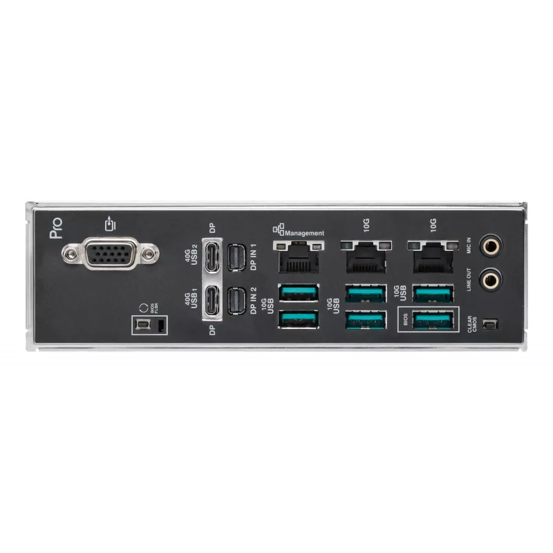 Płyta główna ASUS Pro WS W890E-SAGE SE — Intel W890, LGA 4710-2, EEB, 8x DIMM DDR5, ośmiokanałowa, 10GbE