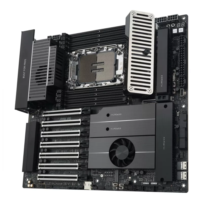 Płyta główna ASUS Pro WS W890E-SAGE SE — Intel W890, LGA 4710-2, EEB, 8x DIMM DDR5, ośmiokanałowa, 10GbE