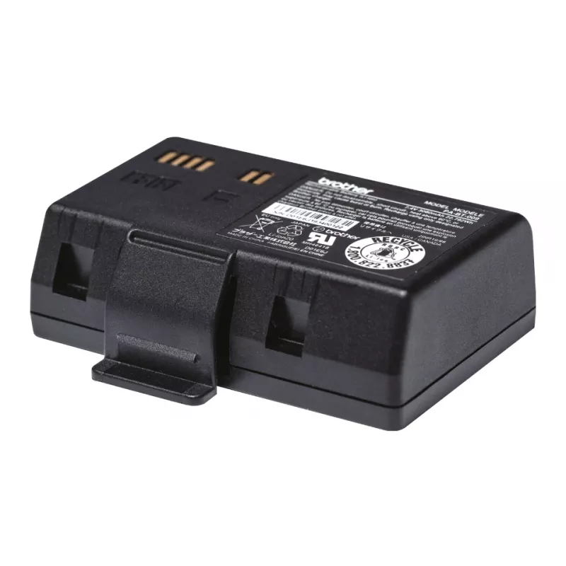 Bateria do drukarek etykiet Brother PABT009 – kompatybilna z RJ-3035B i RJ-3055WB, 1 szt., czarna