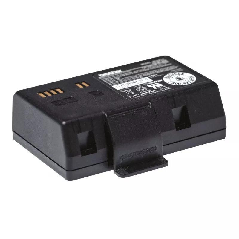 Bateria do drukarek etykiet Brother PABT009 – kompatybilna z RJ-3035B i RJ-3055WB, 1 szt., czarna