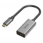 Hama 00200303 przejściówka USB-C HDMI Szary