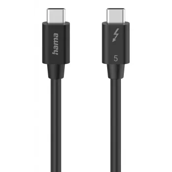 Hama USB-C kabel USB USB 3.2 Gen 2 (3.1 Gen 2) 1 m USB C Czarny