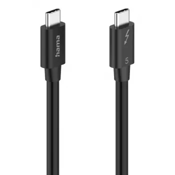 Hama USB-C kabel USB USB 3.2 Gen 2 (3.1 Gen 2) 1 m USB C Czarny