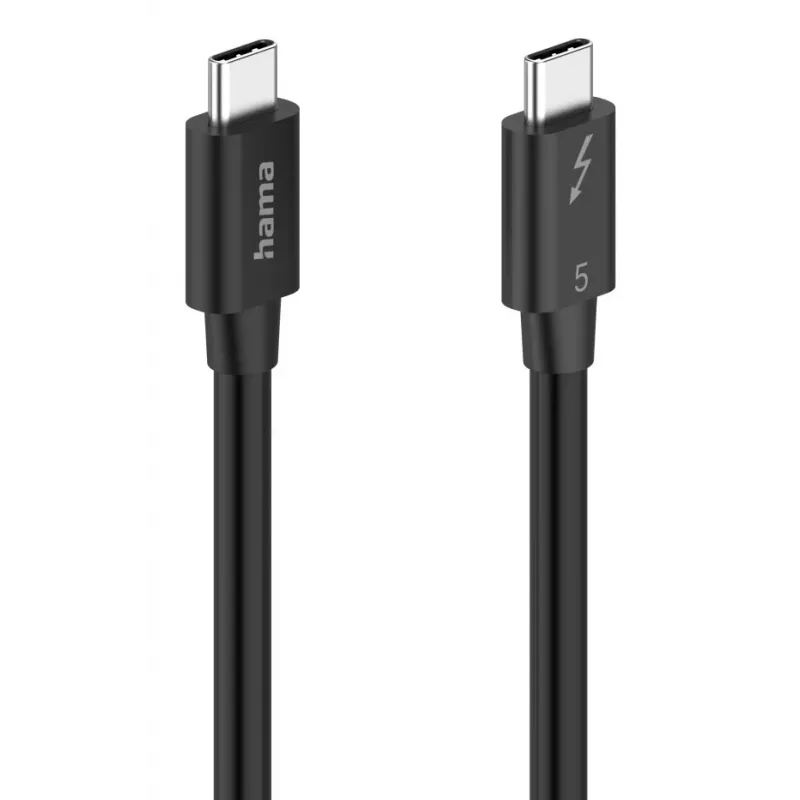 Hama USB-C kabel USB USB 3.2 Gen 2 (3.1 Gen 2) 1 m USB C Czarny