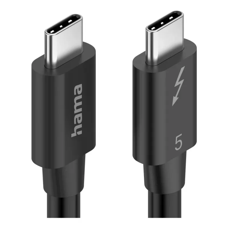 Hama USB-C kabel USB USB 3.2 Gen 2 (3.1 Gen 2) 1 m USB C Czarny