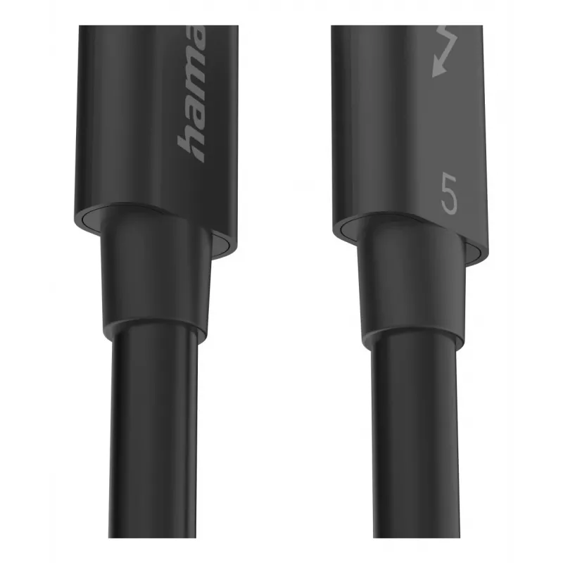 Hama USB-C kabel USB USB 3.2 Gen 2 (3.1 Gen 2) 1 m USB C Czarny