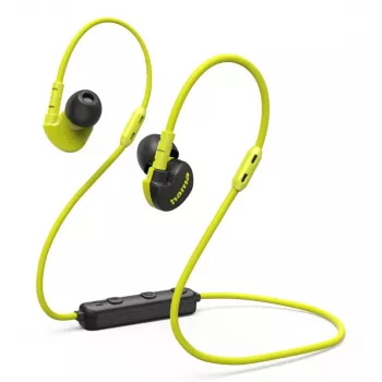 Hama Freedom Athletics III Headset Wireless Ear-hook, In-ear Sports Bluetooth Czarny, żółty