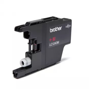 Kasetka z tuszem Brother LC1240M 1 szt. Oryginalna magenta