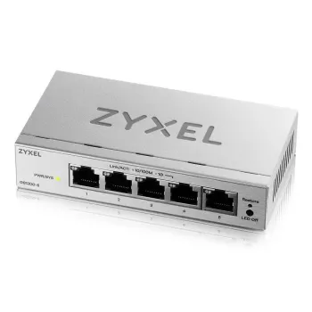 Zarządzalny przełącznik L2 Gigabit Desktop Zyxel GS1200-5V3 — 5 x RJ-45 10/100/1000, przepustowość 10 Gbps