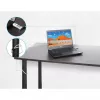 Manhattan Universalna linka zabezpieczająca do laptopów z zamkiem szyfrowym, Noble Wedge®, Nano i K-Slot, bezpieczna linka antykradzieżowa 3 w 1 do notebooków, resetowalny 4-cyfrowy kod, 1,8 m, stalowa linka odporna na przecięcie, półprzezroczysta osłona PVC, srebrna