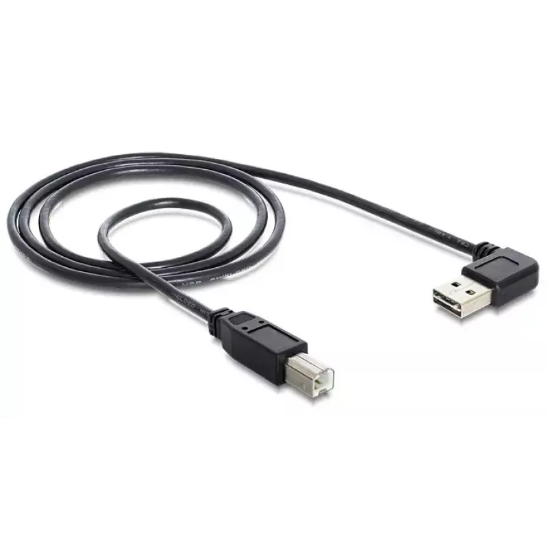 Kabel USB DeLOCK 1m USB 2.0 A - B m/m czarny