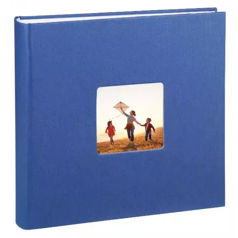 Album fotograficzny Hama Fine Art niebieski 400 kieszonek 10 x 15 oprawa książkowa