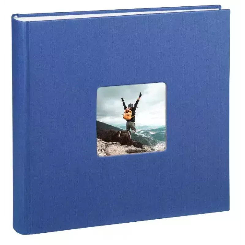 Album fotograficzny Hama Fine Art niebieski 400 kieszonek 10 x 15 oprawa książkowa