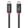 Kabel Hama USB-C, e-marker, USB4 Gen4, 80 Gbit/s, 5 A, 240 W, 1,00 m