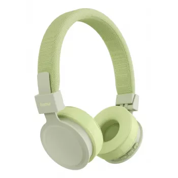Hama Freedom Lit III Zestaw słuchawkowy Bezprzewodowy Nagłowny Rozmowy/Muzyka USB Type-C Bluetooth Zielony