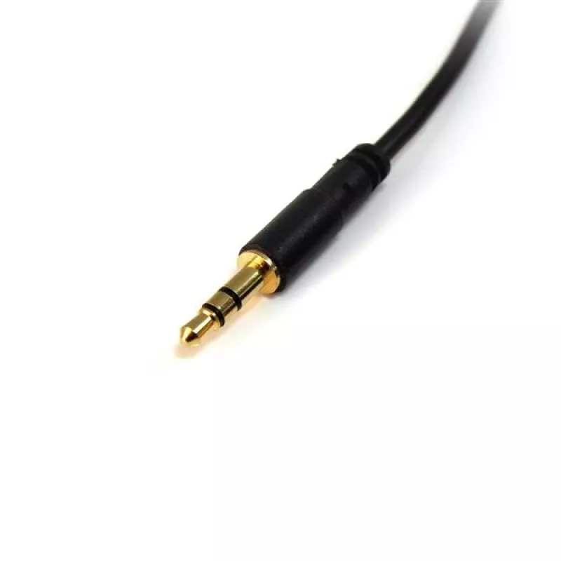 StarTech.com cienki 3,5 mm stereofoniczny kabel audio 3 m męski-męski