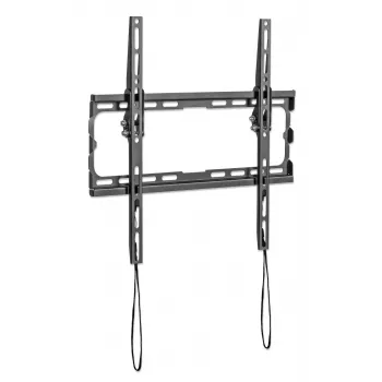 Manhattan Wall Mount for TV & Monitors (Tiltable), For screens 32 inch to 55 inch, VESA compatibility: all between 200x200mm to 400x400mm - check the dimensions of the four mounting holes on back of screen to ensure it fits, Max 35kg, Czarny, Bracket