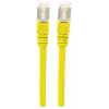 Kabel krosowy Intellinet Network Patch, kat. 6, 15 m, żółty, miedź, S/FTP, LSOH/LSZH, PVC, RJ45, pozłacane styki, bezzaczepowy, osłonka, dożywotnia gwarancja