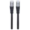Intellinet Network kabel krosowy, Cat6, 3m, czarny, miedź, S/FTP, LSOH/LSZH, PVC, RJ45, pozłacane styki, bez zaczepów, z osłoną, dożywotnia gwarancja