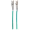 Intellinet Fiber Optic kabel krosowy, OM3, LC/LC, 3m, Aqua, Duplex, Multimode, 50/125 µm, LSZH, Fibre, Lifetime Warranty
