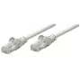 Intellinet sieciowy Patch kabel, Cat6A, 0.25m, szary, miedź, S/FTP, LSOH / LSZH, PVC, RJ45, Gold Plated Contacts, Snagless, Booted, Lifetime Warranty