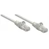 Intellinet sieciowy Patch kabel, Cat6A, 0.25m, szary, miedź, S/FTP, LSOH / LSZH, PVC, RJ45, Gold Plated Contacts, Snagless, Booted, Lifetime Warranty