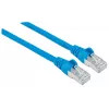 Intellinet sieciowy Patch kabel, Cat6A, 5m, niebieski, miedź, S/FTP, LSOH/LSZH, PVC, RJ45, pozłacane styki, snagless, booted, dożywotnia gwarancja