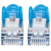 Intellinet sieciowy Patch kabel, Cat6A, 5m, niebieski, miedź, S/FTP, LSOH/LSZH, PVC, RJ45, pozłacane styki, snagless, booted, dożywotnia gwarancja