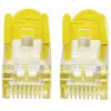 Intellinet sieciowy Patch kabel, kabel Cat7/złącza Cat6A, 1,5 m, żółty, miedź, S/FTP, LSOH / LSZH, PVC, RJ45, pozłacane styki, bezzaczepowy, osłonięty, dożywotnia gwarancja