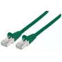 Intellinet sieciowy Patch kabel, Cat7 kabel/Cat6A Plugs, 5m, zielony, miedź, S/FTP, LSOH / LSZH, PVC, RJ45, Gold Plated Contacts, Snagless, Booted, Lifetime Warranty