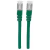 Intellinet sieciowy Patch kabel, Cat7 kabel/Cat6A Plugs, 5m, zielony, miedź, S/FTP, LSOH / LSZH, PVC, RJ45, Gold Plated Contacts, Snagless, Booted, Lifetime Warranty
