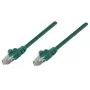 Intellinet sieciowy Patch kabel, Cat6A, 0,25 m, zielony, miedź, S/FTP, LSOH / LSZH, PVC, RJ45, pozłacane styki, osłona zapobiegająca zaczepianiu, odciążka, dożywotnia gwarancja
