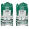 Intellinet Kabel krosowy sieciowy, Cat6A, 0.5m, Zielony, Miedź, S/FTP, LSOH / LSZH, PVC, RJ45, Złocone styki, Bezzaczepowy, Z osłoną, Dożywotnia gwarancja