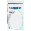 Intellinet Network kabel krosowy, Cat6, 0,5 m, biały, miedź, S/FTP, LSOH/LSZH, PVC, RJ45, pozłacane styki, zabezpieczenie przed zaczepianiem, osłona, dożywotnia gwarancja