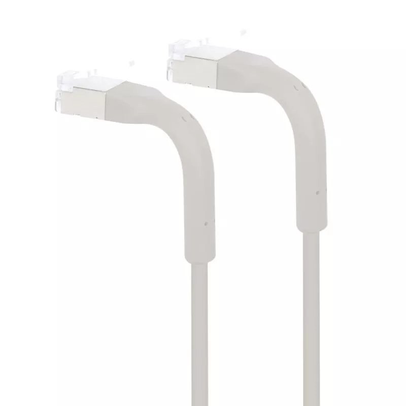 Intellinet 745116 kabel sieciowy Szary 0,3 m Cat6a F/FTP (FFTP)