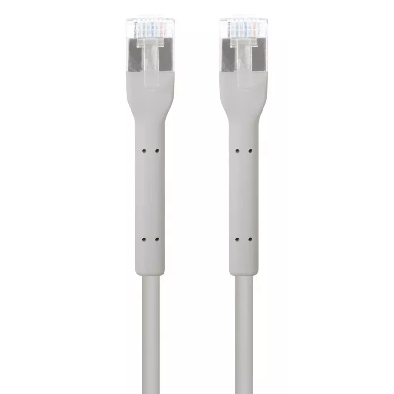Intellinet 745147 kabel sieciowy Szary 1.5 m Cat6a F/FTP (FFTP)